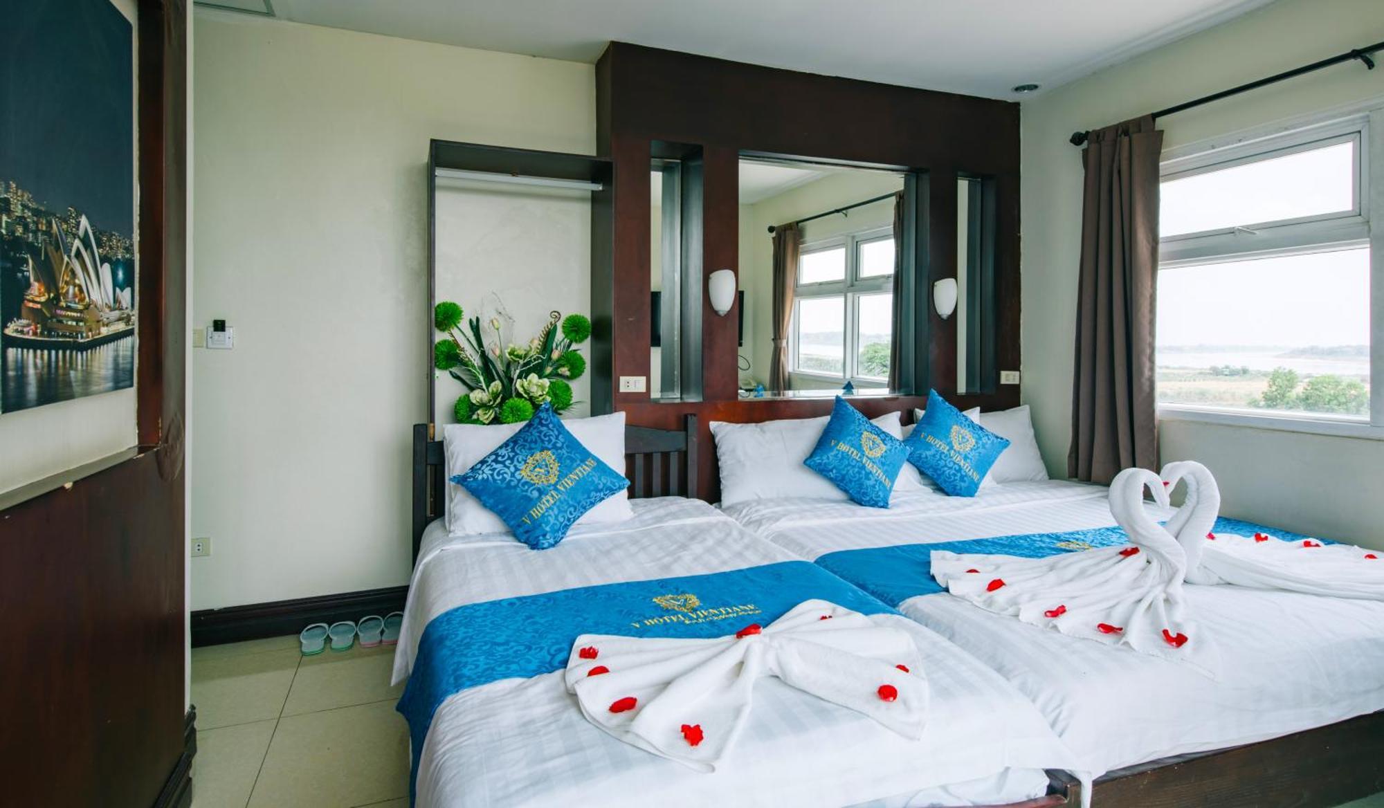 V Hotel Вьентьян Экстерьер фото